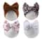 2PcsSet Rainbow Floral Print Bullet Fabric Baby Headbands One Size Fits All 4