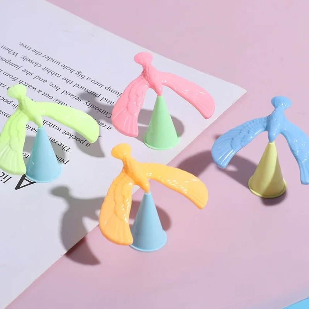 20pcs Mini Balance Eagle Gravity Bird Puzzle Tumbler Toy Party Favors 3