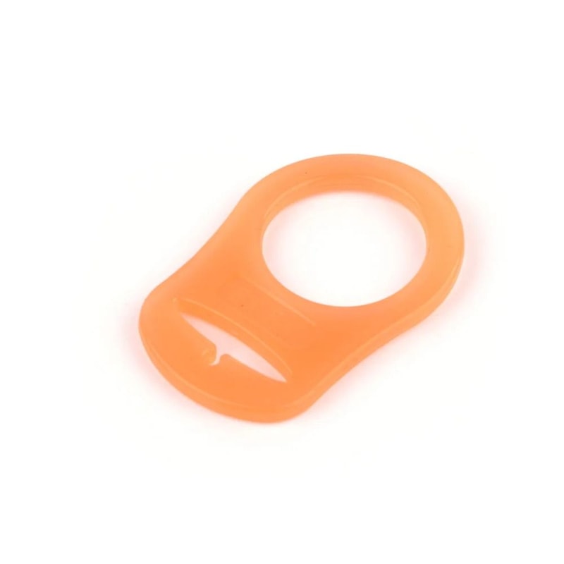 12 Pcs Silicone Pacifier Adapters BPAFree DIY Soother Chain Holder Clips 14