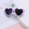 HeartShaped Miniature Doll Sunglasses Candy Color Eyewear For 60cm Dolls 3