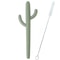 Silicone Cactus Teether Straw BPAFree Fidget Toy Infant Chewing Accessory 12