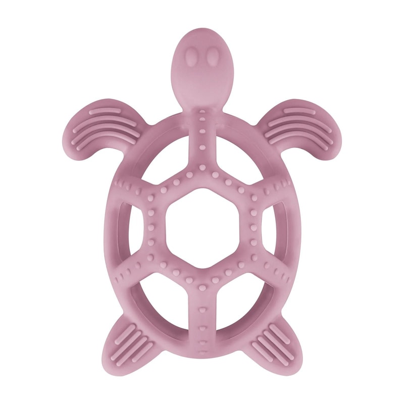 Silicone Turtle Baby Teether FoodGrade Cartoon Animal Molar Toy 9