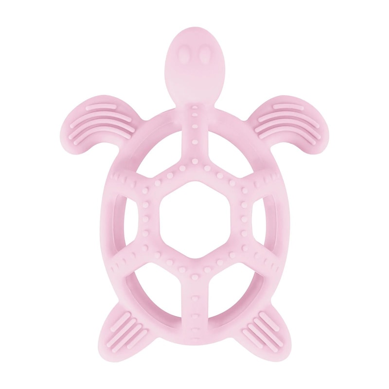 Silicone Turtle Baby Teether FoodGrade Cartoon Animal Molar Toy 10