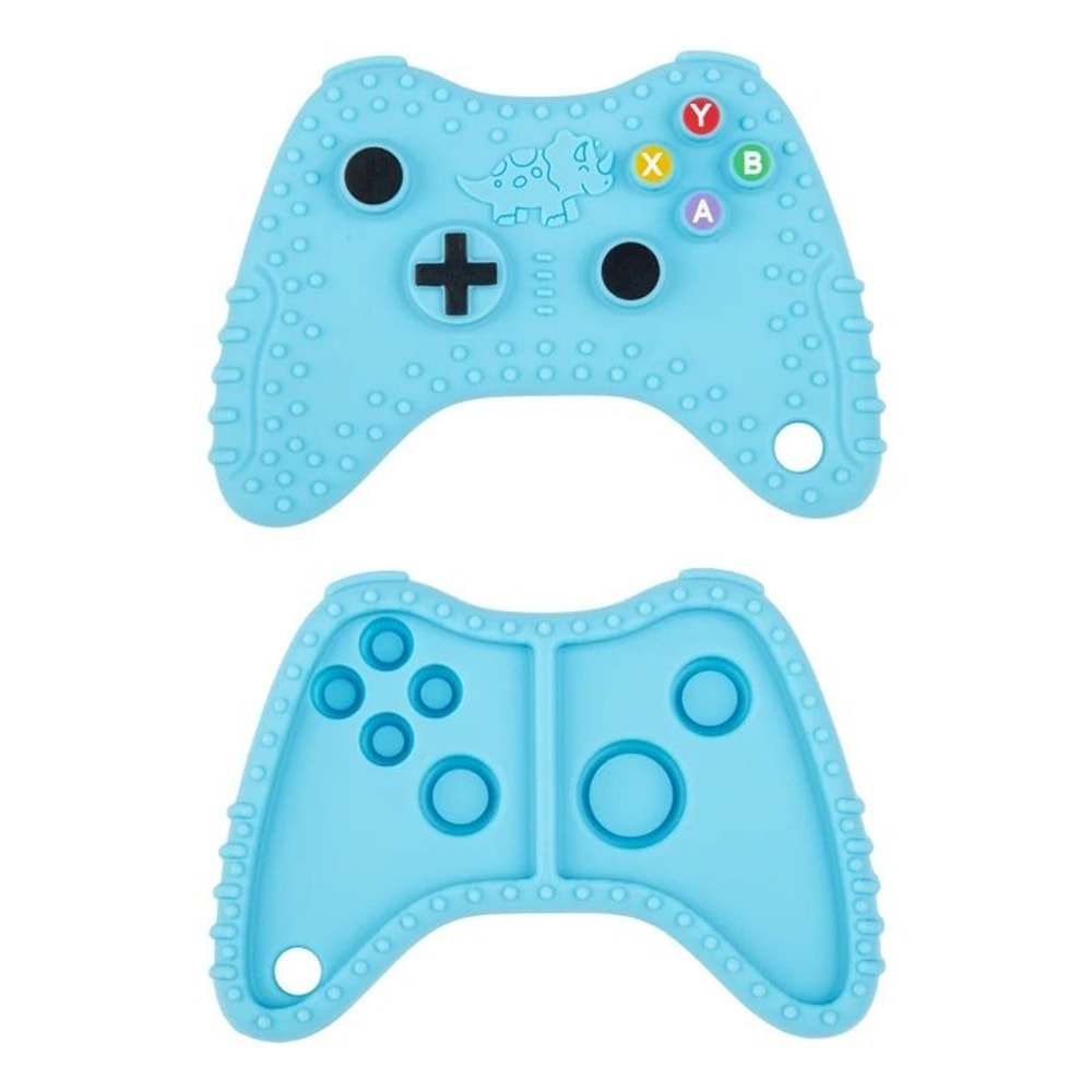 Silicone Game Controller Baby Teething Toy BPAFree Sensory Molar Stick 9