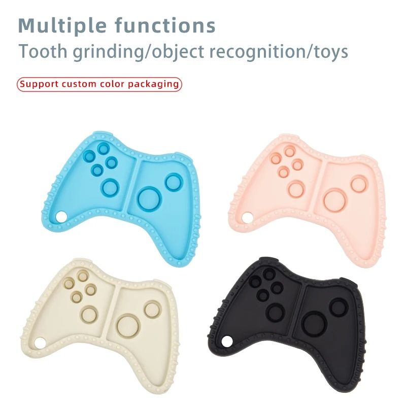 Silicone Game Controller Baby Teething Toy BPAFree Sensory Molar Stick 2