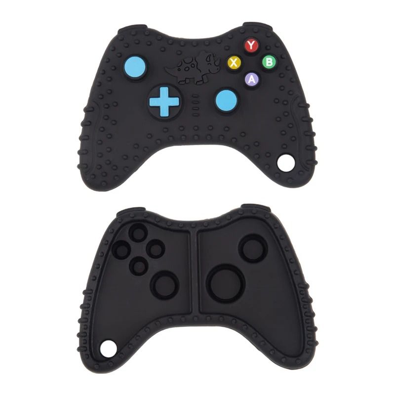 Silicone Game Controller Baby Teething Toy BPAFree Sensory Molar Stick 8