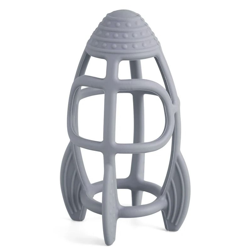 RocketShaped Silicone Baby Teether Fashionable Sensory Molar Fidget Toy 11