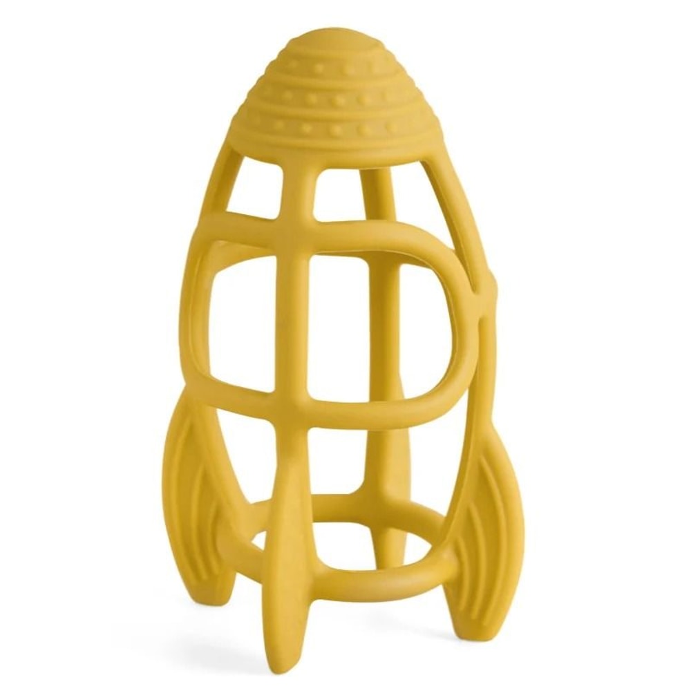 RocketShaped Silicone Baby Teether Fashionable Sensory Molar Fidget Toy 13