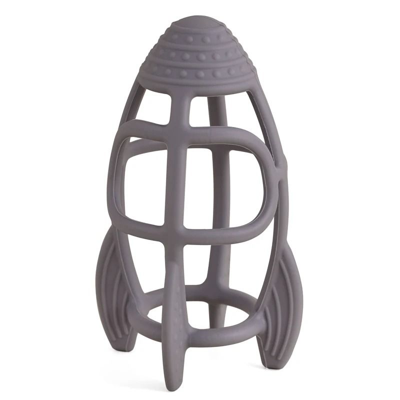 RocketShaped Silicone Baby Teether Fashionable Sensory Molar Fidget Toy 15