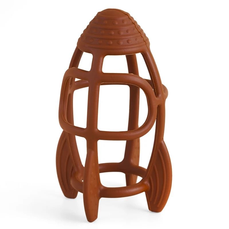 RocketShaped Silicone Baby Teether Fashionable Sensory Molar Fidget Toy 16