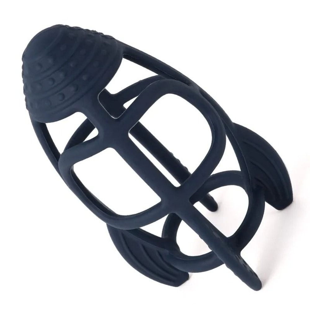 RocketShaped Silicone Baby Teether Fashionable Sensory Molar Fidget Toy 17