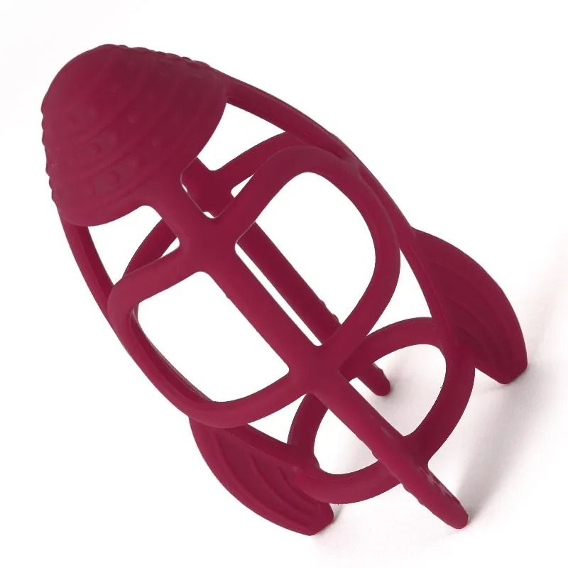 RocketShaped Silicone Baby Teether Fashionable Sensory Molar Fidget Toy 18