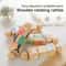 Rotating Wooden Baby Rattle Animal Matching Block Montessori Newborn Toy 1