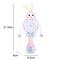 2025 Flashing Musical Rabbit Hand Bell Early Educational Teether Rattle Toy 012M 6