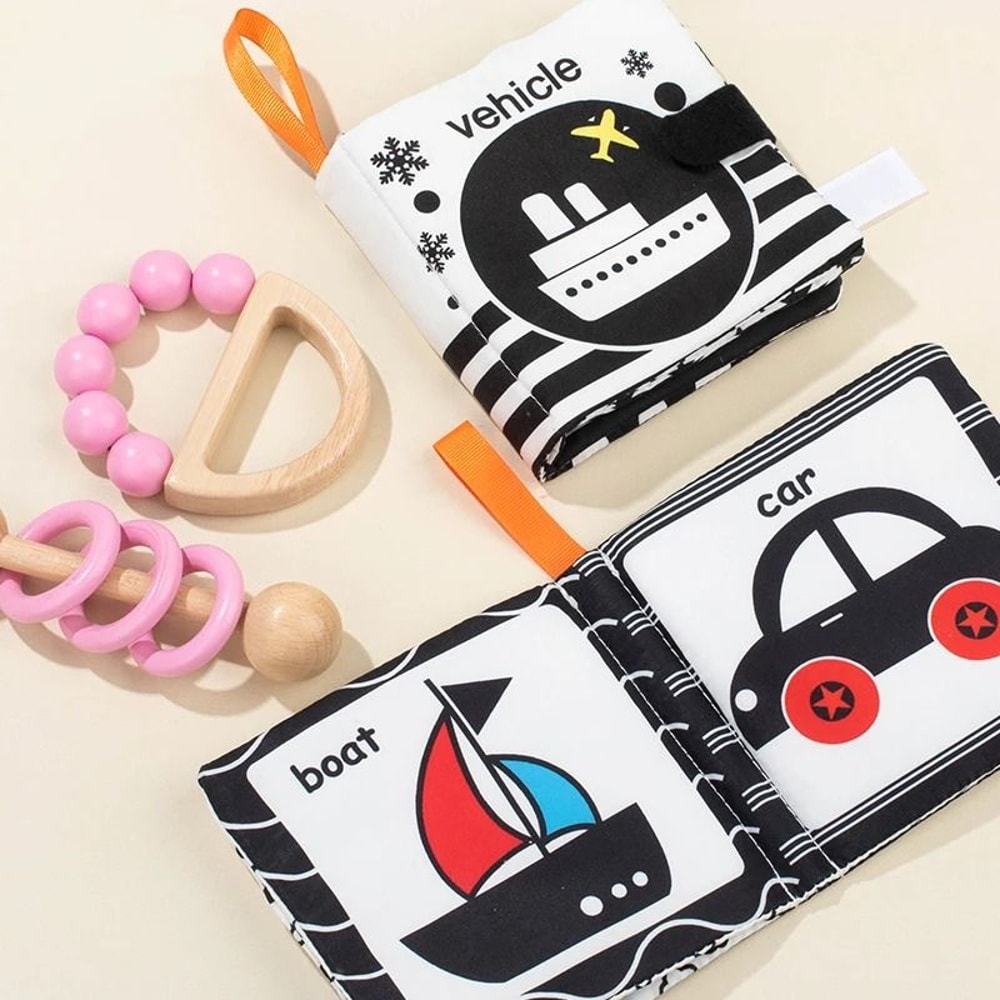 Montessori Wooden Baby Rattle Soother Bracelet Set Colorful FoodGrade Toddler Toy 5