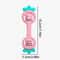DualNode Strawberry Teddy Bear Silicone Teether AntiOral Fixation Molar Stick 1