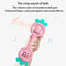 DualNode Strawberry Teddy Bear Silicone Teether AntiOral Fixation Molar Stick 2