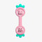 DualNode Strawberry Teddy Bear Silicone Teether AntiOral Fixation Molar Stick 8