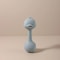 Ergonomic Silicone Duck Handheld Rattle BPAFree Teething Shaker Molar Toy 13