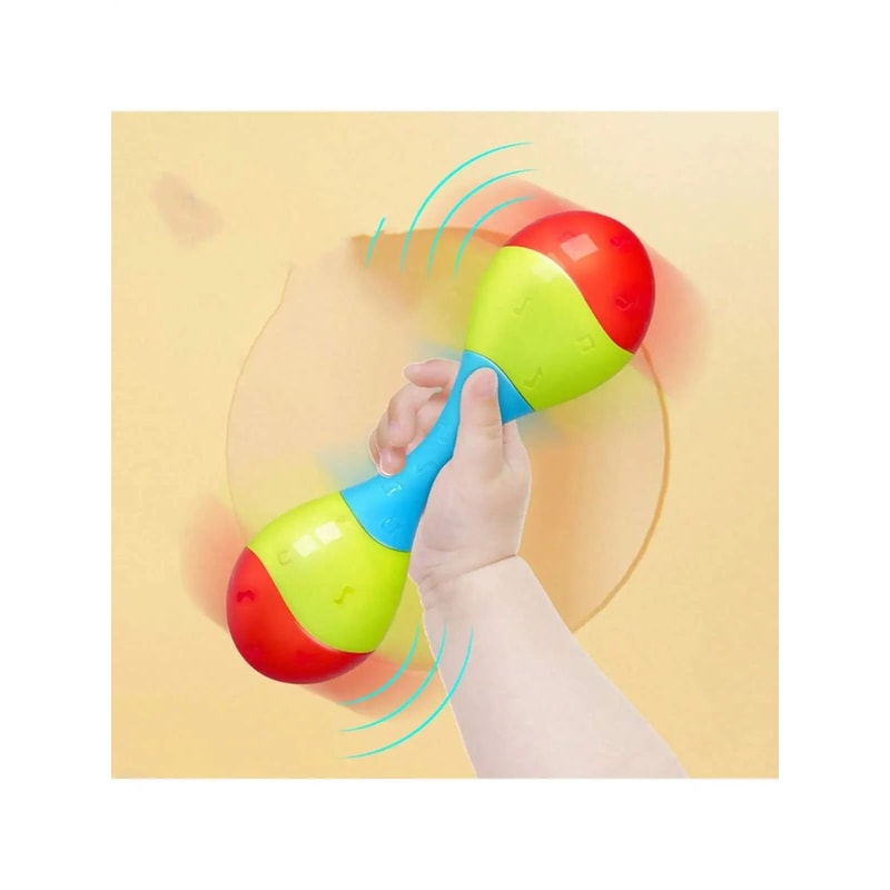 Chromatic DualNode Percussion Maraca HighFidelity Musical Sand Hammer 0