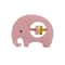 Silicone Elephant Baby Rattle Teether BPAFree Montessori Molar Toy 7