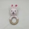 Animal Crochet Baby Rattle Montessori Wooden Rabbit Bear Gym Toy 9