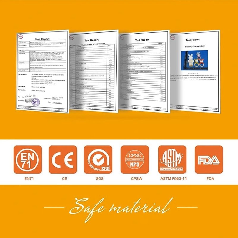 Animal Crochet Baby Rattle Montessori Wooden Rabbit Bear Gym Toy 5