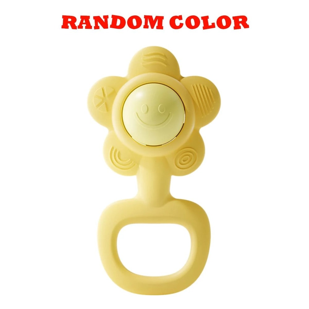 Sunflower Hand Bell Shaker Sensory Development Motor Skill Rattle 8