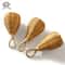 Artisanal Rattan Hand Bell Handmade Newborn Sensory Toy Crib Mobile Accessory 0