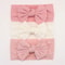 3Piece Premium Elastic Bow Headband Set Soft Nylon Turban Accessories 10