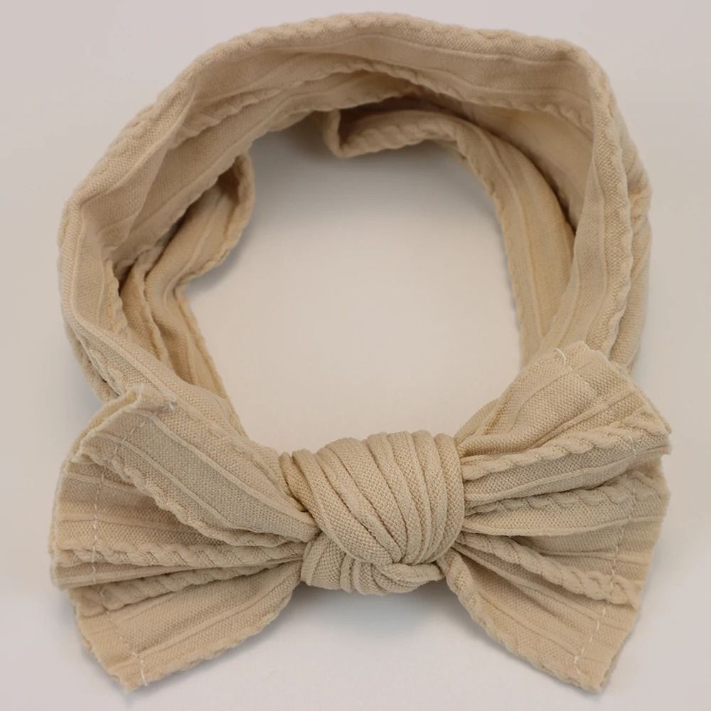 3Piece Premium Elastic Bow Headband Set Soft Nylon Turban Accessories 2