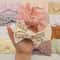 3Piece Premium Elastic Bow Headband Set Soft Nylon Turban Accessories 5