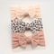 3Piece Premium Elastic Bow Headband Set Soft Nylon Turban Accessories 13