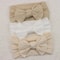 3Piece Premium Elastic Bow Headband Set Soft Nylon Turban Accessories 21