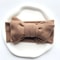 UltraSoft WaffleKnit Baby Bow Headband Premium Elastic Turban For Newborns 16