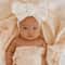Elite WaffleKnit Newborn Headband HighStretch Precision Bowknot Turban 2