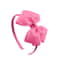 Boutique Grosgrain Ribbon Bow Headband 4Inch Handmade Hair Accessory For Girls 16