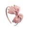 Boutique Grosgrain Ribbon Bow Headband 4Inch Handmade Hair Accessory For Girls 19