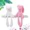 Elephant Sensory Plush Wind Chime Crinkle Paper Hanging Rattle Travel Toy 0