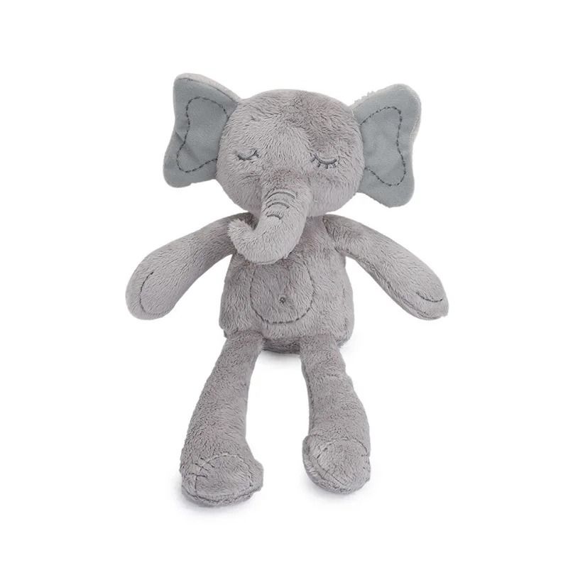 Elephant Sensory Plush Wind Chime Crinkle Paper Hanging Rattle Travel Toy 10