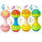 Chromatic DualCore Handbell HighImpact Sensory Rattle Grasping Toy 0