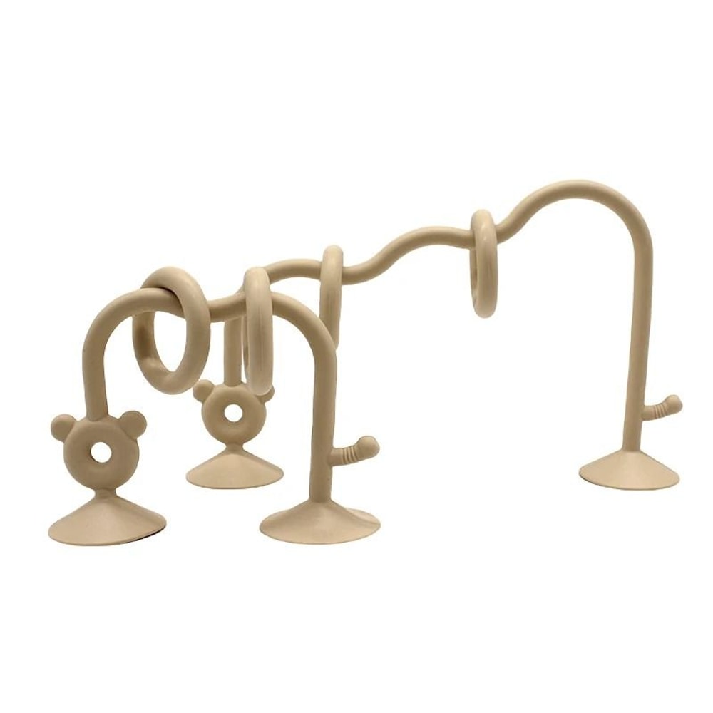 Industrial Silicone Suction Maze HighFidelity Montessori Bead Track Teether 9