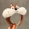 Disney Character Plush Hair Hoop Cartoon Winnie Strawberry Bear Face Wash Headband 8
