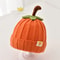 CucurbitaKinetic Knitted Beanie Premium Pumpkin Crochet Bonnet For Infants 8