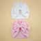 Elite BigBow Newborn Turban HighStretch Solid Color Beanie For Infants 7