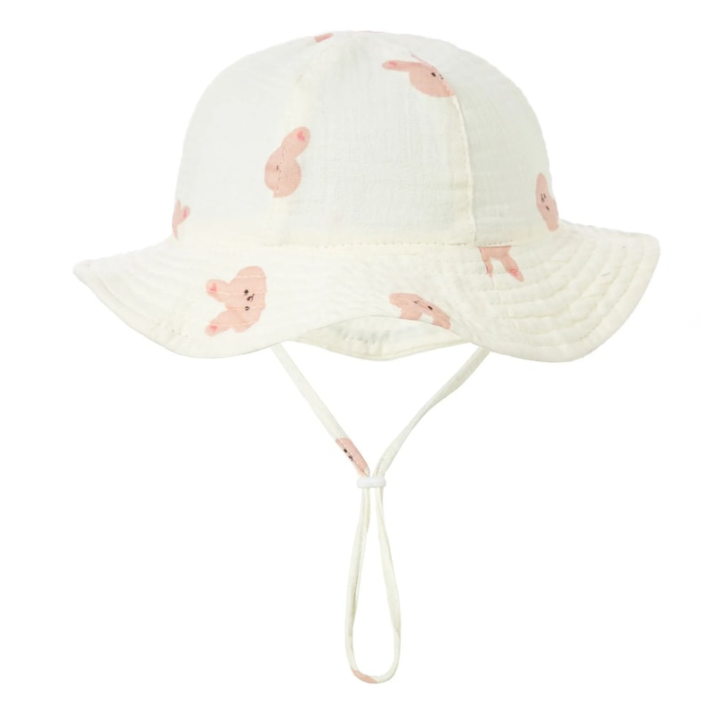 Elite Cotton Sunscreen Bucket Hat Premium Outdoor Panama Cap For Infants 10
