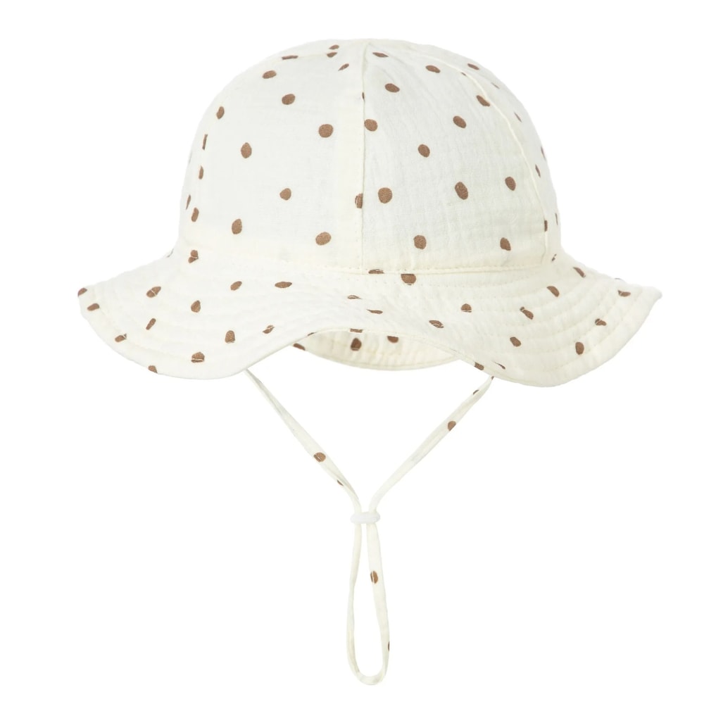 Elite Cotton Sunscreen Bucket Hat Premium Outdoor Panama Cap For Infants 12