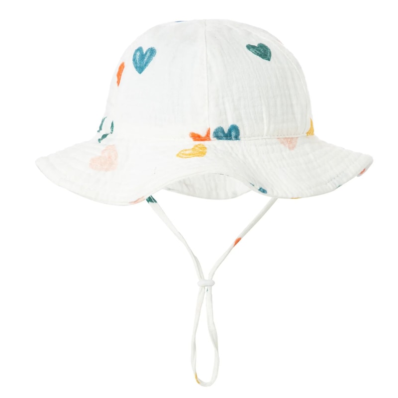 Elite Cotton Sunscreen Bucket Hat Premium Outdoor Panama Cap For Infants 7