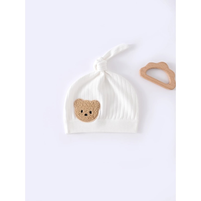 Pure Cotton Newborn Beanie HighFidelity FourSeasons Infant Cap 5