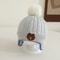 UrsineKinetic Pompom Beanie Premium Knitted EarProtection Hat For Toddlers 10